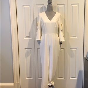 NWT Ivory TAHARI jumpsuit